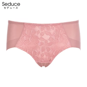 Quần lót nữ Seduce Q24031 - Vải hem phối ren co giãn, lưng cao