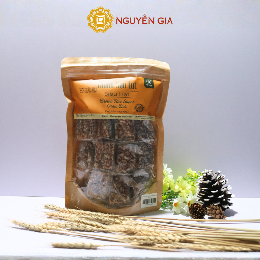 Thanh Gạo Lứt Siêu Hạt Bigfarm 250g NGDAV083