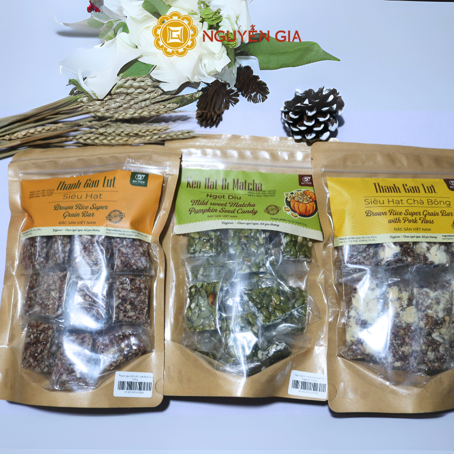 Kẹo Hạt Bí Matcha Bigfarm 250g NGDAV085
