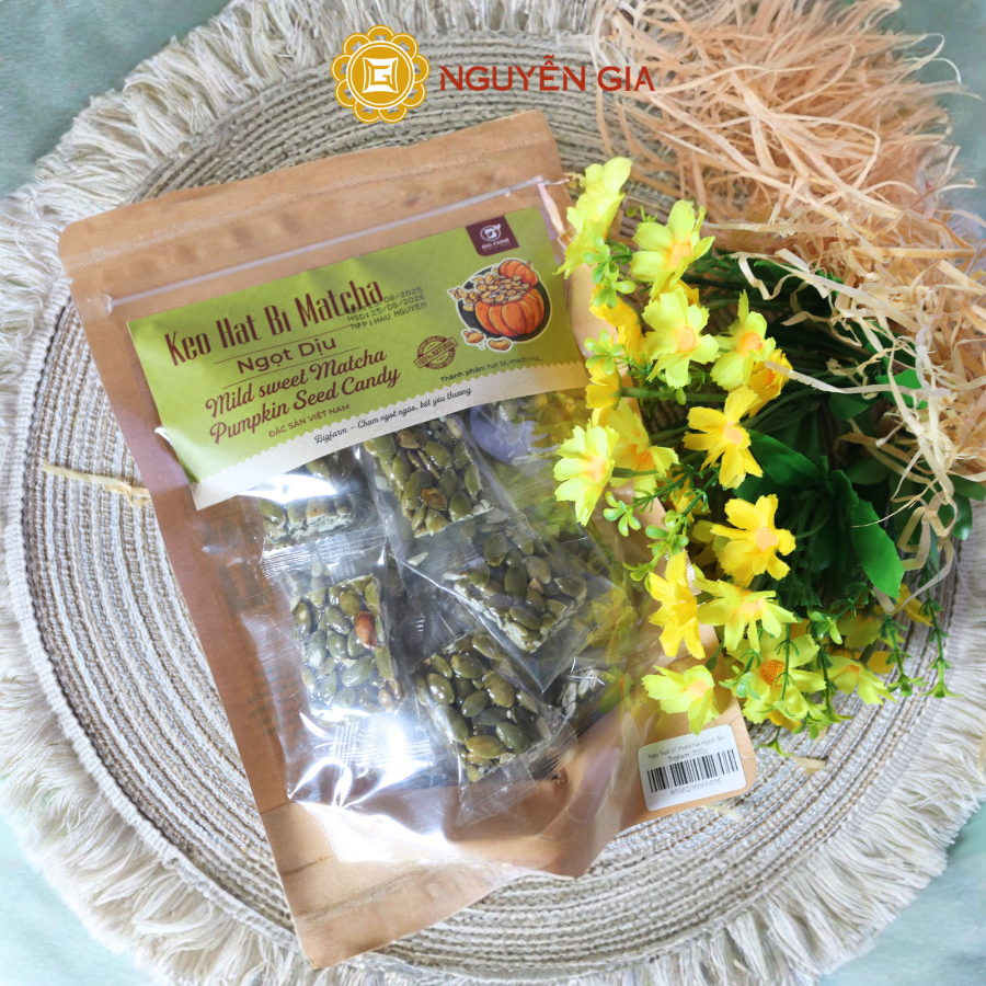 Kẹo Hạt Bí Matcha Bigfarm 250g NGDAV085
