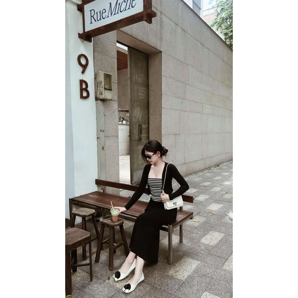 | LYN WEAR | (HOẢ TỐC) Áo Ống Sọc Nữ Co Giãn, Áo Ống Không Dây Ôm Body, Áo Quây Sọc Thời Trang