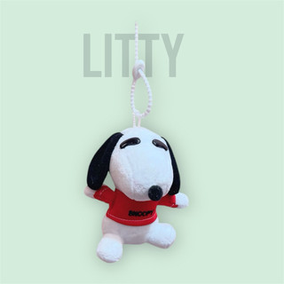 móc khoá snoopy xinh xắn , móc treo silicon không han gỉ
