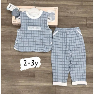 Bộ gile cổ tròn quần dài