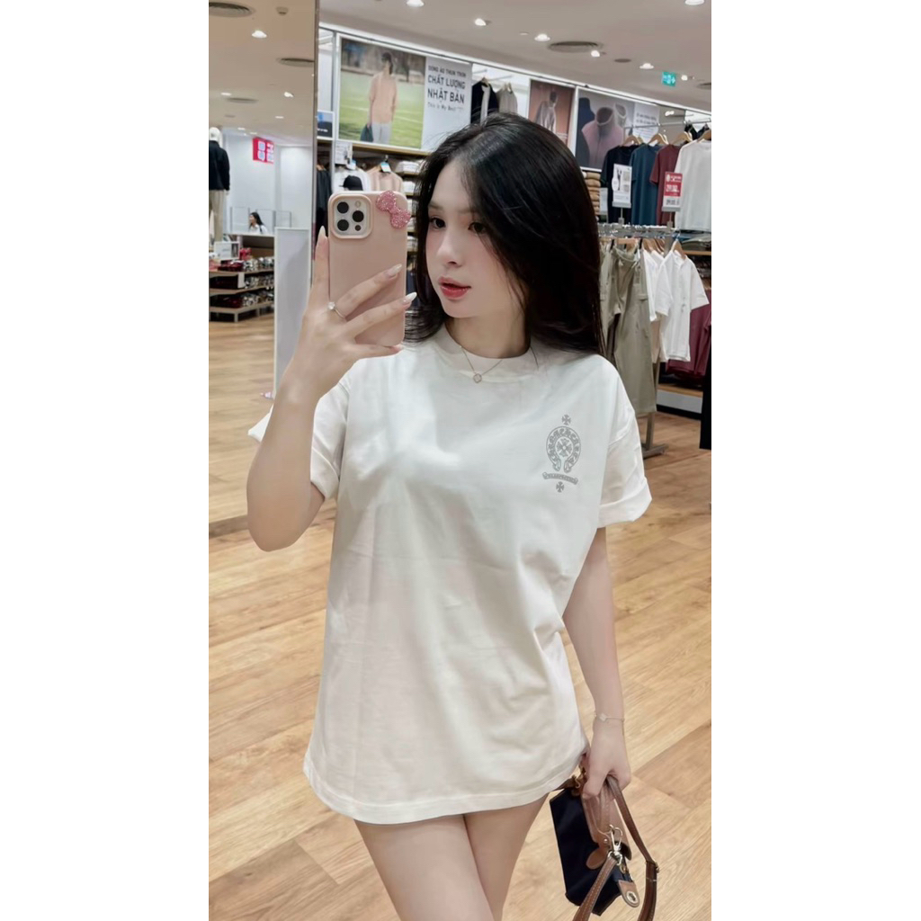 Áo Thun Unisex Chrome Hearts Chất Vải Co Giãn - Mềm Mịn Thích Hợp Cho Cả Nam Và Nữ