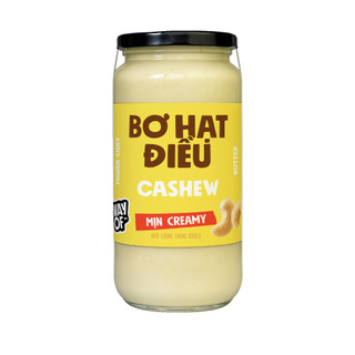 Bơ Hạt Điều Mịn WayOf - 1kg - Không Đường Không Dầu - Giàu Protein Eat Clean Gym