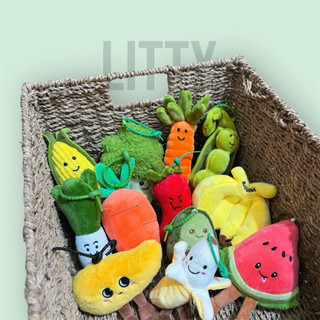 móc khoá healthy , bộ sưu tập rau củ quả