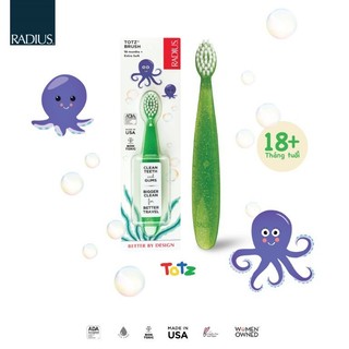Bàn chải đánh răng Radius Totz Brush Kids