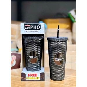 siêu sale_Ly nhựa 2 lớp kim cương to 710ml đẹp lắm