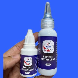 Xanh Methylene VH Chai 20ml, 50ml hỗ trợ các vấn đề ngoài da cho cá cảnh