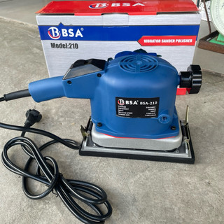 Máy chà nhám rung mô tơ BSA BSA-210 chính hãng