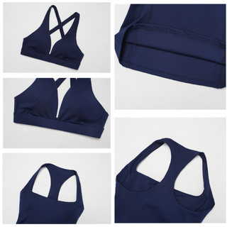 Đồ tập gym nữ, thể thao, yoga chất Poly cao cấp, áo dây chéo, tank 3 lổ, quần ngắn, dài, loe(mã 044)