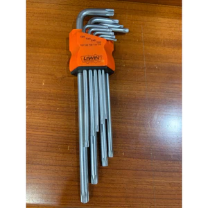 Bộ Lục Giác Hoa Thị dài Liwin 9 Chiếc T10-T50 – Dụng Cụ Sửa Chữa Chuyên Dụng, Chất Liệu Cao Cấp
