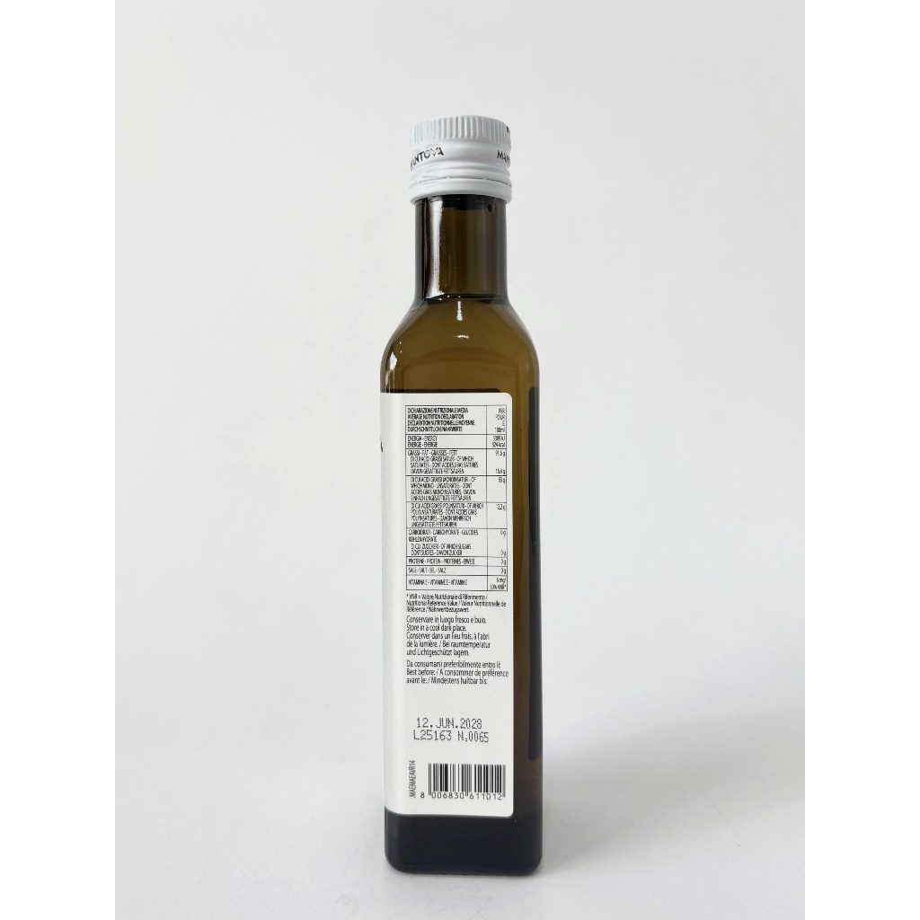 Dầu oliu nguyên chất ép lạnh Mantova/ Bioitalia Extra virgin olive oil 250ml