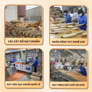 [Sản phẩm mới] Thớt gỗ Teak Keo Acacia, hàng cao cấp xuất khẩu, hạn chế mùn mốc, an toàn sức khỏe