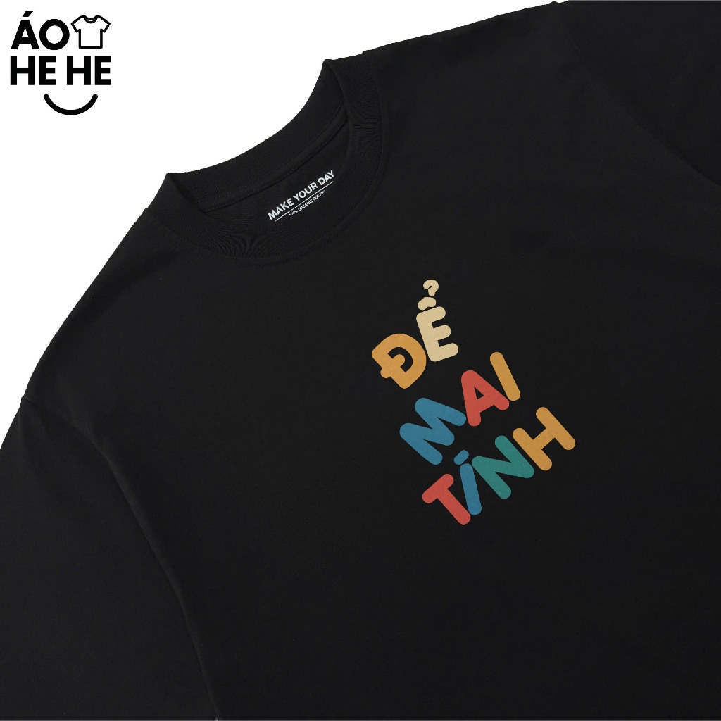Áo Thun In Chữ Hài Hước Để Mai Tính Câu Nói Text Hài Văn Phòng Công Sở Form Rộng Cotton 250gsm In Theo Yêu Cầu