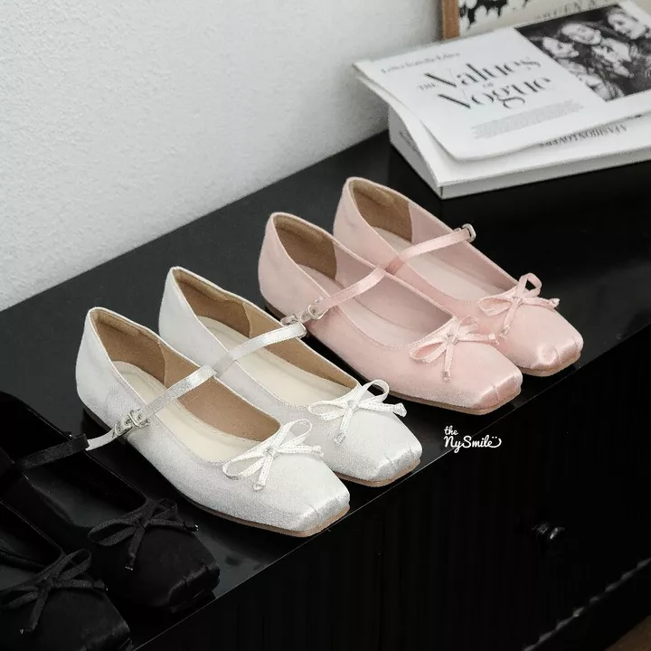 Women's Plus-size Ballet Flats 35-42 1P – 1 cm – 7