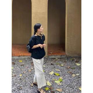 𝗟y𝗻 𝗟𝗶𝗻𝗲𝗻 - |LY LINEN| - Áo linen cổ thuyền