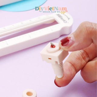 Máy Cắt Hình Tròn Xoay 360° – Cắt Tròn Giấy/Sticker – Dụng Cụ Thủ Công