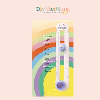 Máy Cắt Hình Tròn Xoay 360° – Cắt Tròn Giấy/Sticker – Dụng Cụ Thủ Công