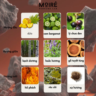 Nước hoa Nam MOIRÉ CREED EDP ông hoàng nước hoa nam, lưu hương lâu 8h - mini 10ml