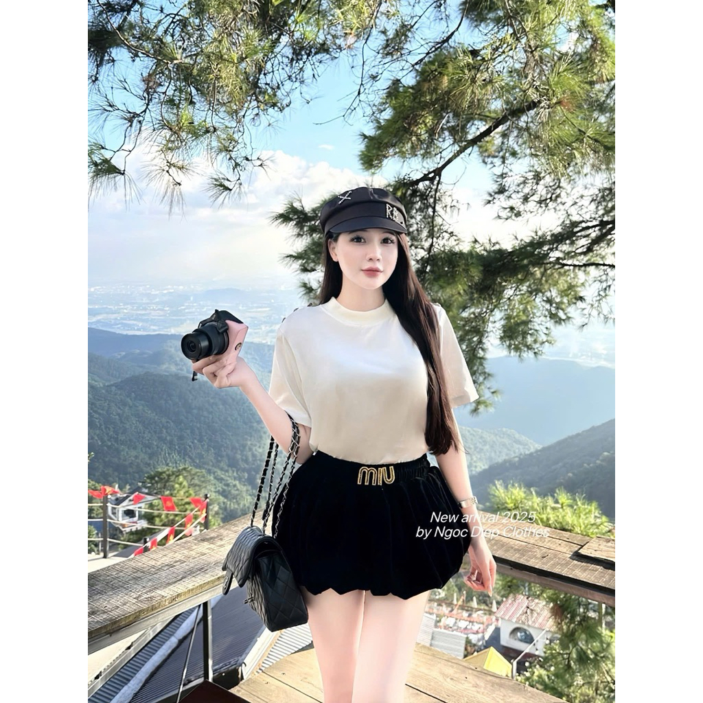 set quần bí áo phông xinh