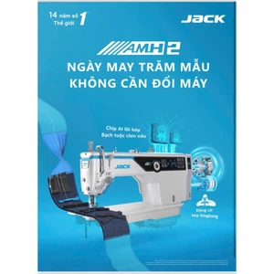 Máy may 1 kim điện tử Jack A5E_B (AMH2) đời cao nhất BẢO HÀNH 24 THÁNG BỂ DẦU KÍN
