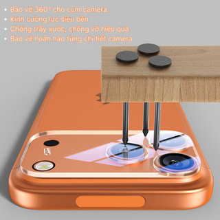 Kính cường lực camera iphone 17promax 17Air 17Pro 17