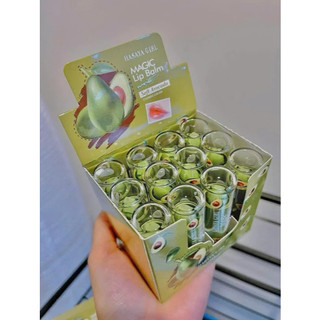 Set 12 Son Dưỡng Môi Bơ Thái Lan Hasaya Girl Chính Hãng, Son Dưỡng Có Màu Dưỡng Ẩm Môi Làm Mềm Ngừa Thâm An Toàn Vân Thỏ