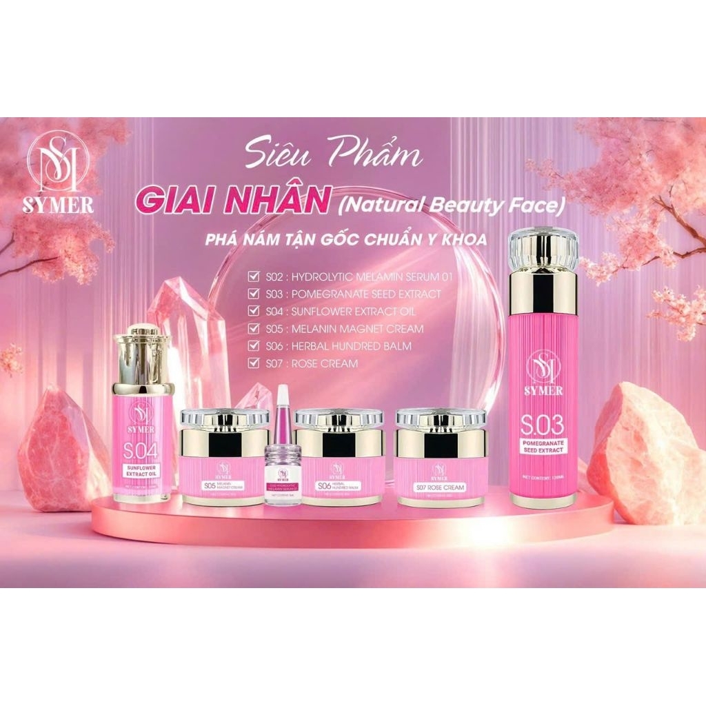 [Siêu phẩm]  Collagen da cá S.10 symer – Da căng bóng, mịn màng – Quà tặng 10 mặt nạ cao cấp