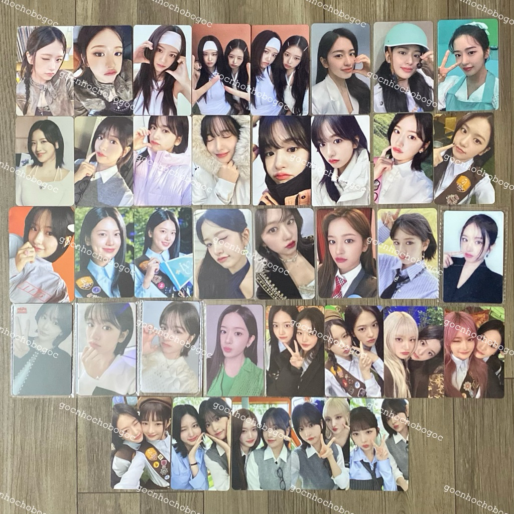 [Yujin] Photocard thẻ ảnh IVE Wonyoung, Liz, Rei, Yujin, Leeseo, Gaeul ...
