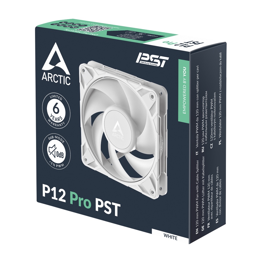 Quạt tản nhiệt Fan Case Arctic F8, F9, F12, F14, P8 P9 P12 P14 PRO Max, White, P14 PWM PST, Slim-Chính hãng, êm, bền | BigBuy360 - bigbuy360.vn