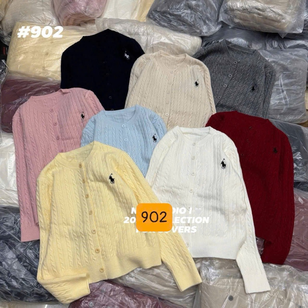 [Sẵn] Áo Cdg len ngựa vặn thừng hàng QC 1188