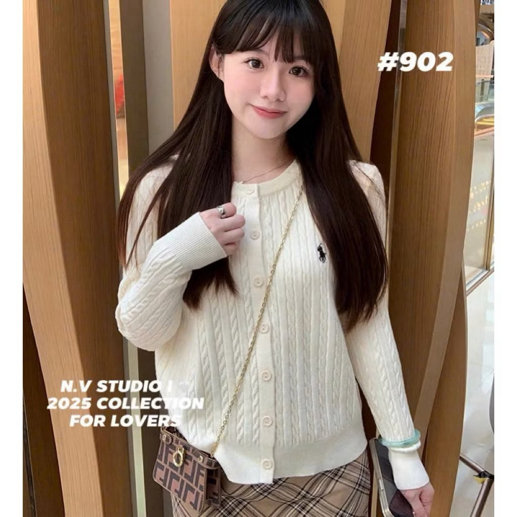 [Sẵn] Áo Cdg len ngựa vặn thừng hàng QC 1188