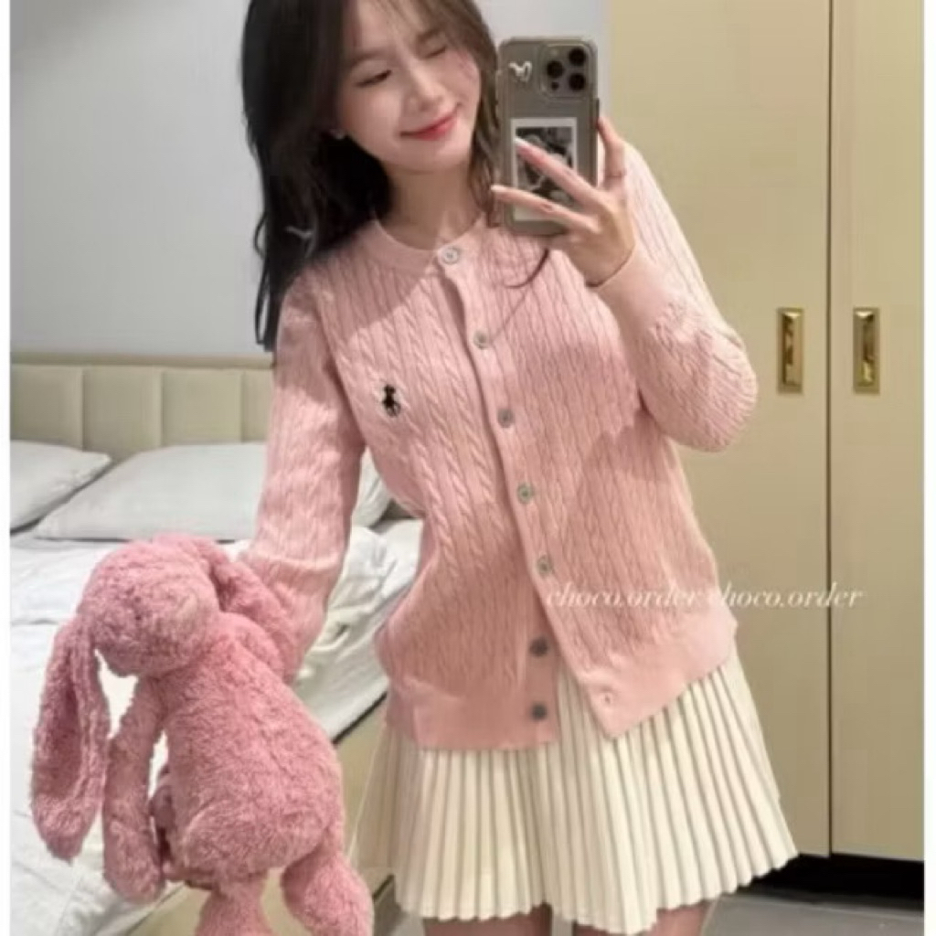 [Sẵn] Áo Cdg len ngựa vặn thừng hàng QC 1188