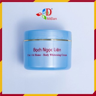 Kem dưỡng trắng da toàn thân Bạch Ngọc Liên xanh 90g
