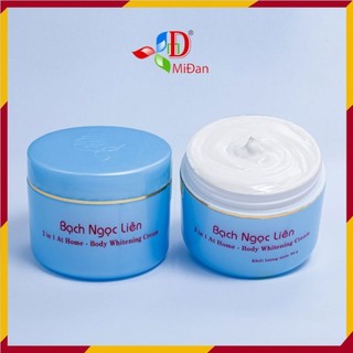 Kem dưỡng trắng da toàn thân Bạch Ngọc Liên xanh 90g