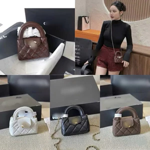 Túi trần trám nắp size 13-20cm fullbox kèm dây đeo chéo hàng QC cao cấp