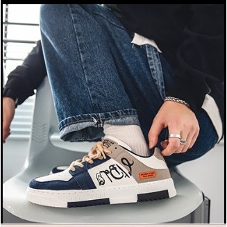 Giày thế thao nam, Sneaker Nam FOORAABO, Phù Hợp Bốn Mùa, Êm Chân, Thoáng Khí, Năng Động