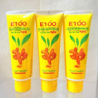 Sữa rửa mặt nghệ E100 100G