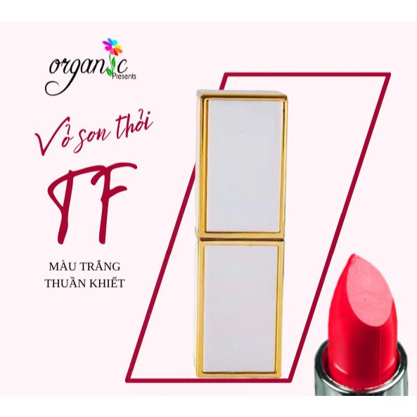 VỎ SON THỎI TF CAO CẤP (ĐEN & TRẮNG)
