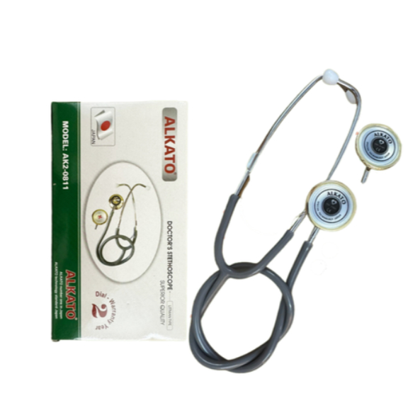 Máy đo huyết áp cơ ALKATO AK2-0811 Nhật Bản - Bộ kiểm tra sức khỏe tại nhà gồm: Máy đo và tai nghe