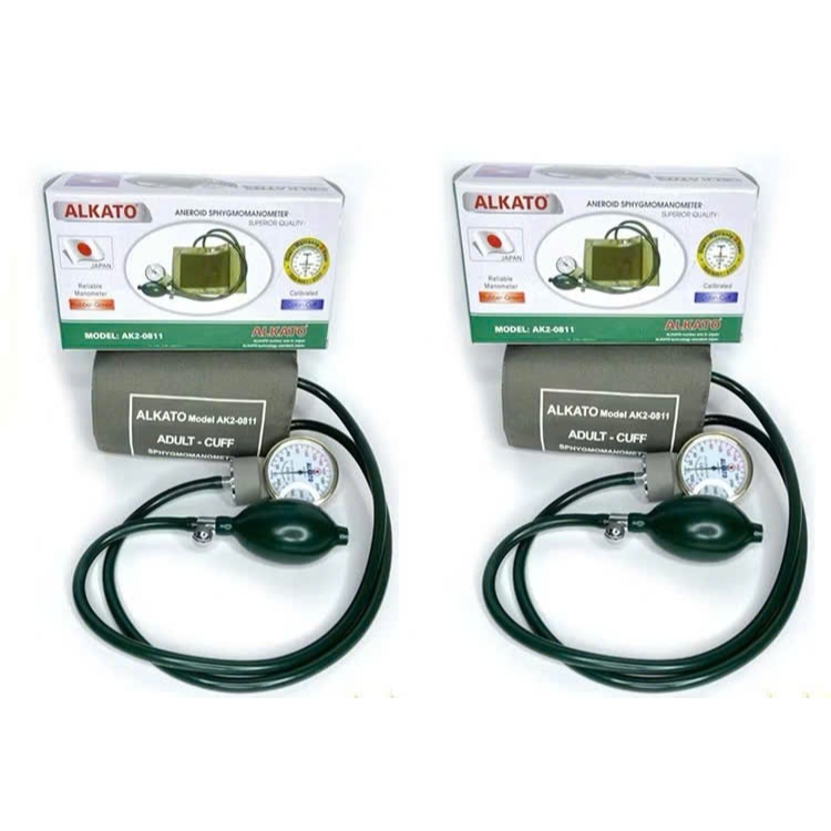 Máy đo huyết áp cơ ALKATO AK2-0811 Nhật Bản - Bộ kiểm tra sức khỏe tại nhà gồm: Máy đo và tai nghe