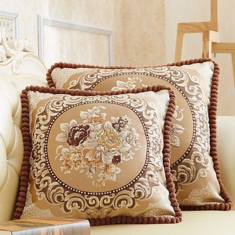 Vỏ gối tựa lưng sofa phong cách hoàng gia chính hãng TOPAZ