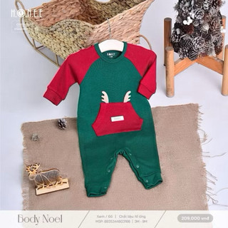 Bộ sơ sinh,body noel cho bé trai và bé gái
