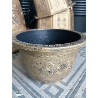 Chậu trồng cây, nuôi cá A290 giả đồng – siêu bền, sang trọng, bền 10 năm