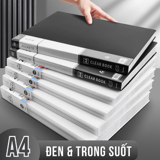 File Lá Đựng Tài Liệu A4 Trong Suốt Cao Cấp, Chất Liệu Bền Đẹp, Tiện Lợi Sắp Xếp Hồ Sơ Văn Phòng Và Học Tập