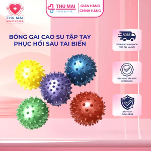 Bóng gai cao su tập cơ tay và Phục hồi chức năng sau tai biến
