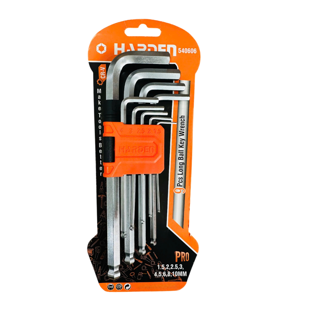 Bộ Lục Giác Harden – Dụng Cụ Không Thể Thiếu Cho Thợ Chuyên Nghiệp k-540606