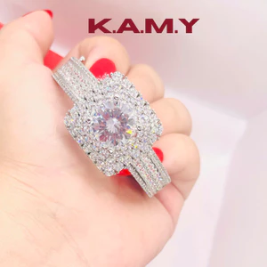 Vòng Tay Nữ Đính Đá CZ Cao Cấp – Mạ Bạch Kim Sang Trọng, Kiểu Đính Đá To Lấp Lánh Như Kim Cương