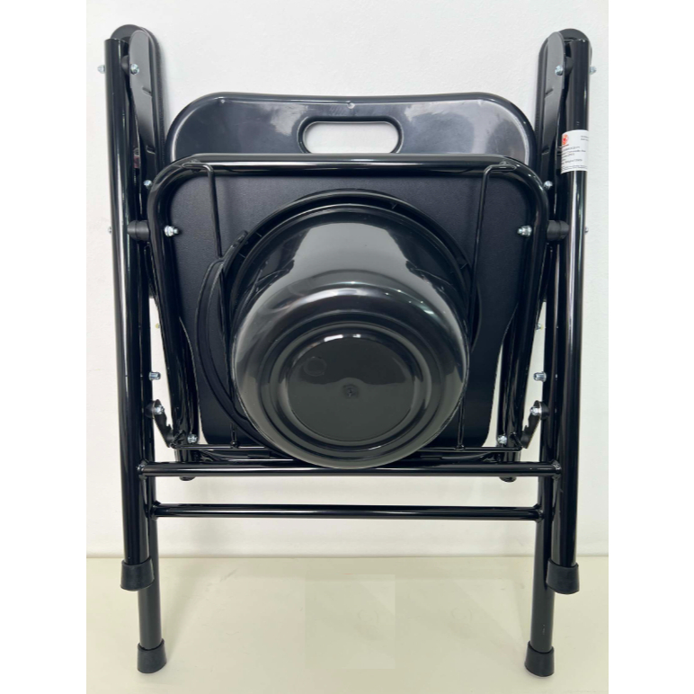 Ghế bô vệ sinh GBM-022 gấp gọn, có đệm ngồi êm, chân chống trơn trượt - Ghế bô cho người già, ghế tắm gội